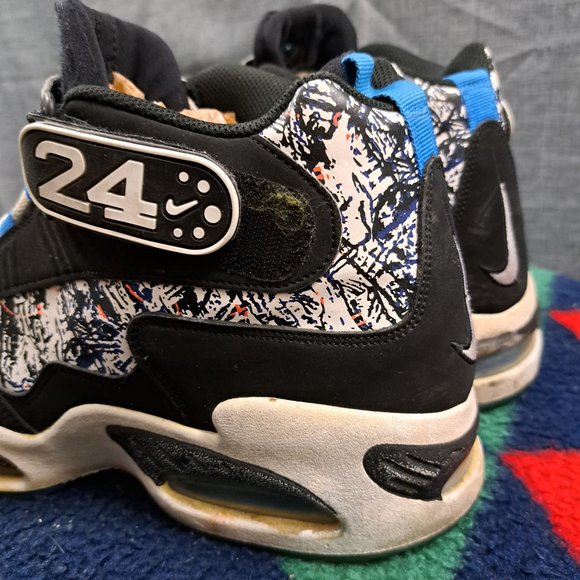 Nike Air Griffey Max 1 Men Size 11 Black Light Photo Blue - Picture 9 of 15